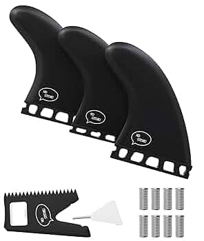Amazon.com : Ho Stevie! Thruster Surfboard Fins (3 Fins